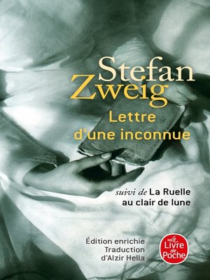 cover image of Lettre d'une inconnue